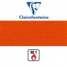 Clairefontaine Krepppapier 50 x 200 cm feuerfest, Orange