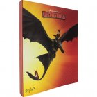 DreamWorks DRAGONS Ringbuch, Orange/Rot