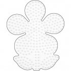 Hama Stiftplatte für Midi Bügelperlen, Blume