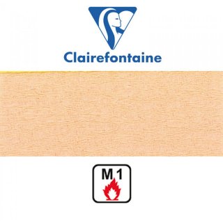 Clairefontaine Krepppapier 50 x 250 cm feuerfest 10er Pack, Aprikose