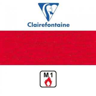 Clairefontaine Krepppapier 50 x 200 cm feuerfest, Rot