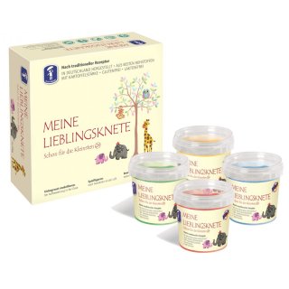 Feuchtmann MEINE LIEBLINGSKNETE 4x 150g für Kleinkinder