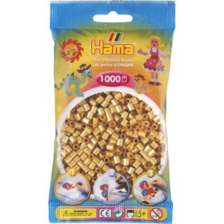 Hama 1000 Midi Bügelperlen - Gold