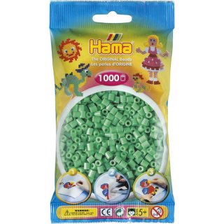 Hama 1000 Midi Bügelperlen - Hellgrün