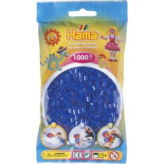 Hama 1000 Midi Bügelperlen - Neon-Blau