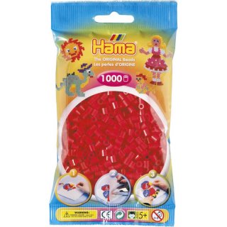 Hama 1000 Midi Bügelperlen - Rot