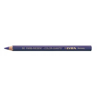 LYRA Farb-Riesen Einzelstift lackiert, Violett dunkel