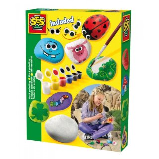 SES Bastel-Set Steinmalerei