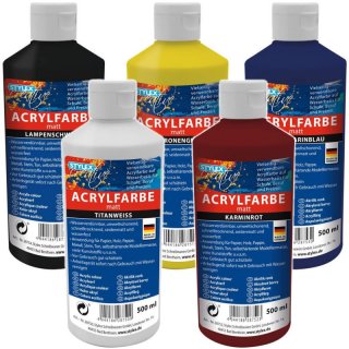 STYLEX Acrylfarbe 500 ml