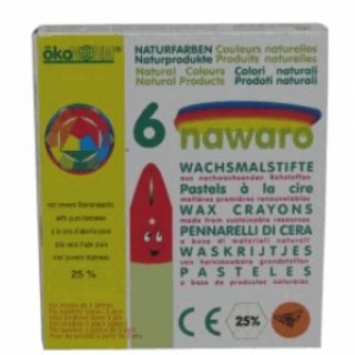 ökoNORM nawaro 6 Wachsmalstifte