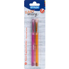 Stylex 2x Kugelschreiber neon - Farbwahl