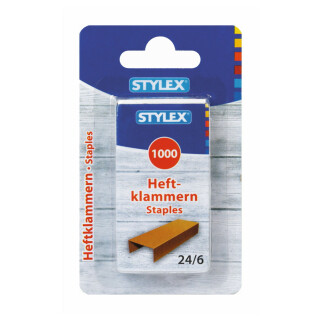 STYLEX 1000 Heftklammern, 5er Pack