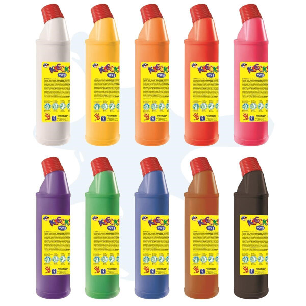 Feuchtmann KLECKSi Fingermalfarbe 10 x 900g sortiert