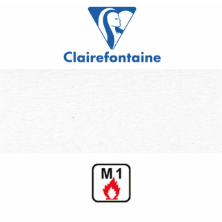 Clairefontaine Krepppapier 50 x 200 cm feuerfest, Weiß