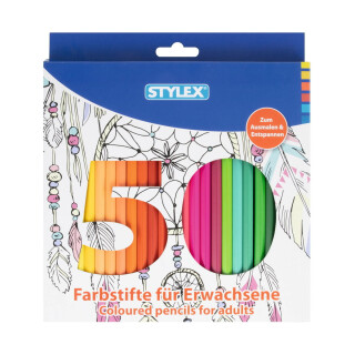 Stylex 50 Malstifte für Erwachsene