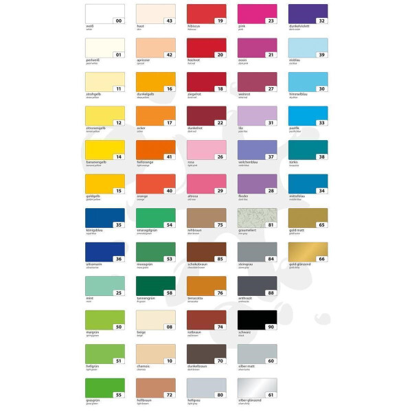 folia Fotokarton 50 x 70 cm 300 g/qm 10 Bogen Farbauswahl