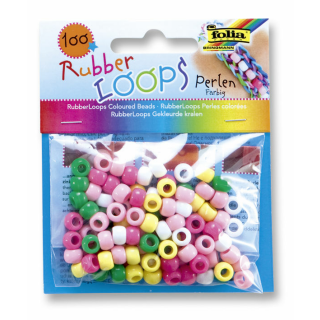 RubberLoops Perlen farbig
