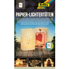 Folia Papier-Lichtertüten 5 Stk. Herzen 19 x 11,5 x...