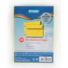 Stylex Briefumschläge DIN C6 50er - Gelb - Ausverkauf