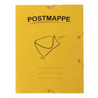 Stylex Postmappe DIN A4 gelb