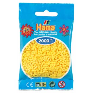 Hama 2000 Mini Bügelperlen - Gelb