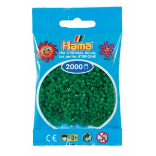 Hama 2000 Mini Bügelperlen - Grün
