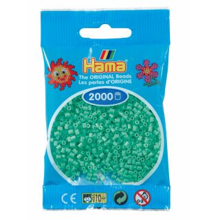 Hama 2000 Mini Bügelperlen - Hellgrün