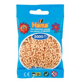 Hama 2000 Mini Bügelperlen - Beige