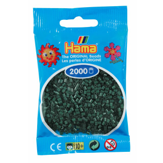Hama 2000 Mini Bügelperlen - Olivgrün