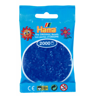 Hama 2000 Mini Bügelperlen - Neon-Blau