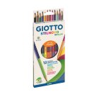 GIOTTO Stilnovo BICOLOR 12 Farbstifte mit 24 Farben
