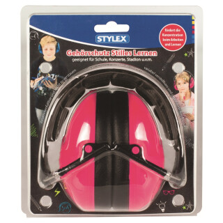 Stylex Gehörschutz Stilles Lernen Pink