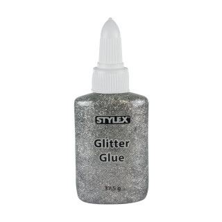 Stylex Glitter Glue à 37,5g Silber