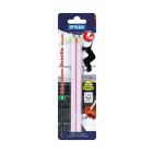Stylex 2er Schreiblern-Bleistifte HB dreikant - rosa / grau