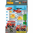 Hama Midi Bügelperlen Set Feuerwehr