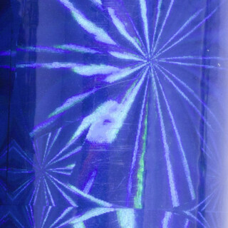 STYLEX Bucheinbandfolie Hologramm 1 m x 33 cm selbstklebend