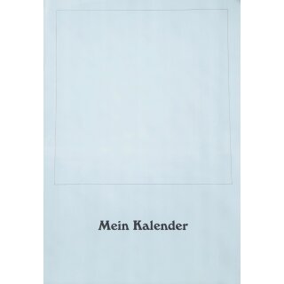 Stylex Dauerkalender DIN A4 Blanko-Kalender