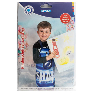 STYLEX Bastelschürze für Kinder, Hai