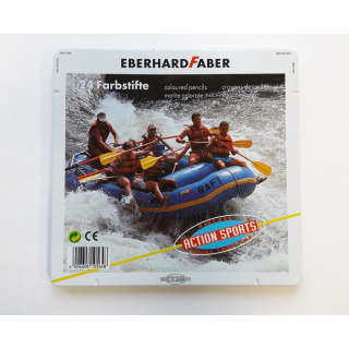 Eberhard Faber Buntstifte / Farbstifte 24er Metalletui SPORT Rafting