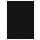 STYLEX Fotokartonblock schwarz 22x33 cm 10 Blatt
