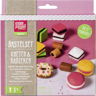 Knorr Prandell Kneten & Radieren Modelliermasse Bastel-Set Tasty Candies