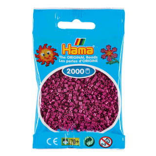 Hama 2000 Mini Bügelperlen - Ø 2,5 mm (ab 10 Jahren)  - Pflaume