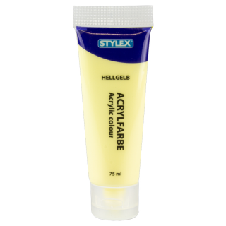 Stylex Acrylfarbe 75 ml Pastell-Hellgelb